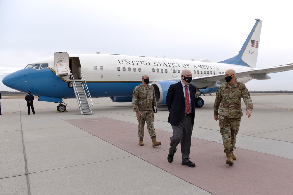 Acting Air Force Secretary John Roth Visits WPAFB