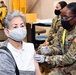 MEDCoE Soldiers administer COVID-19 vaccines, helping to win the pandemic war