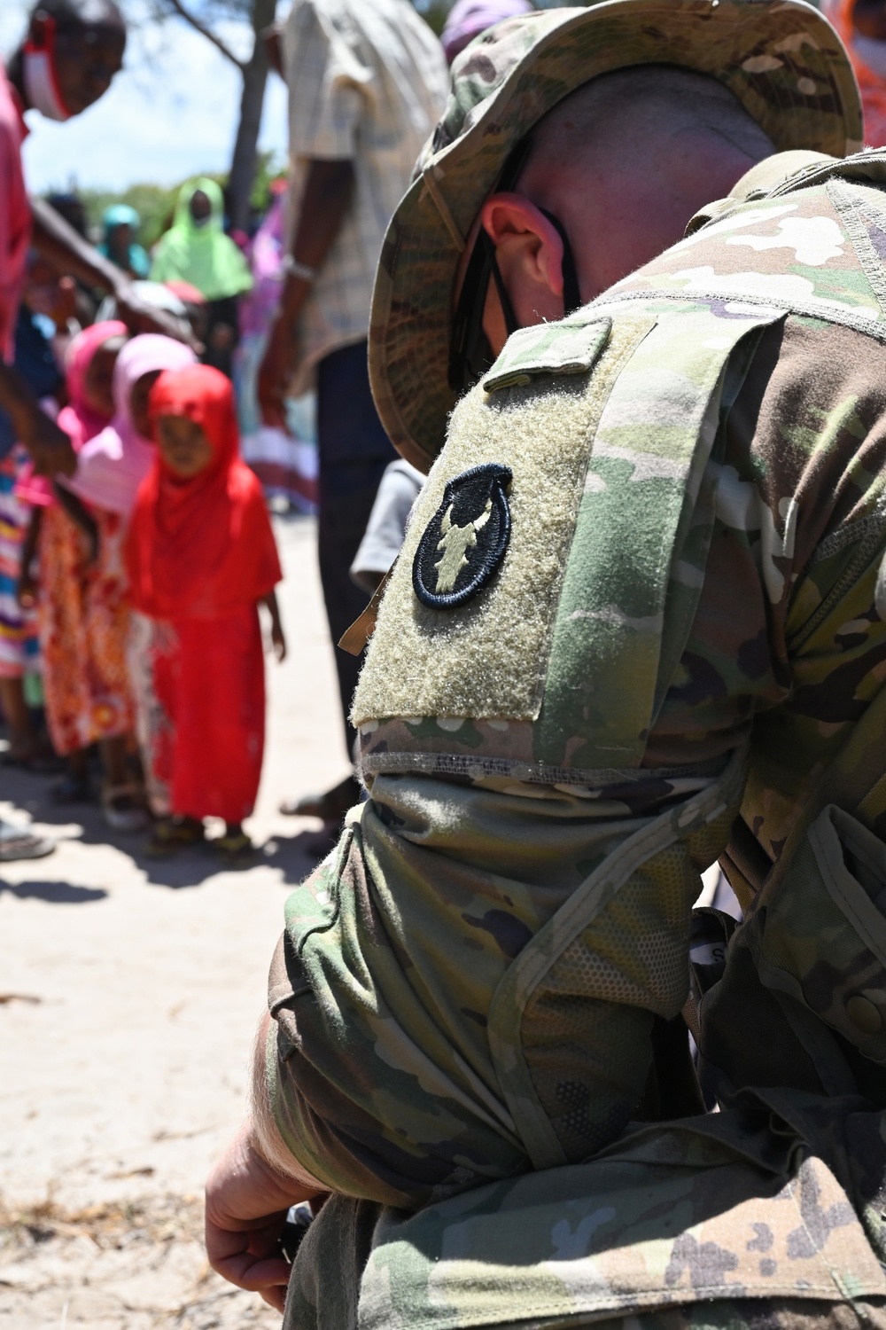 Deployed soldiers give back to local Kenyan village