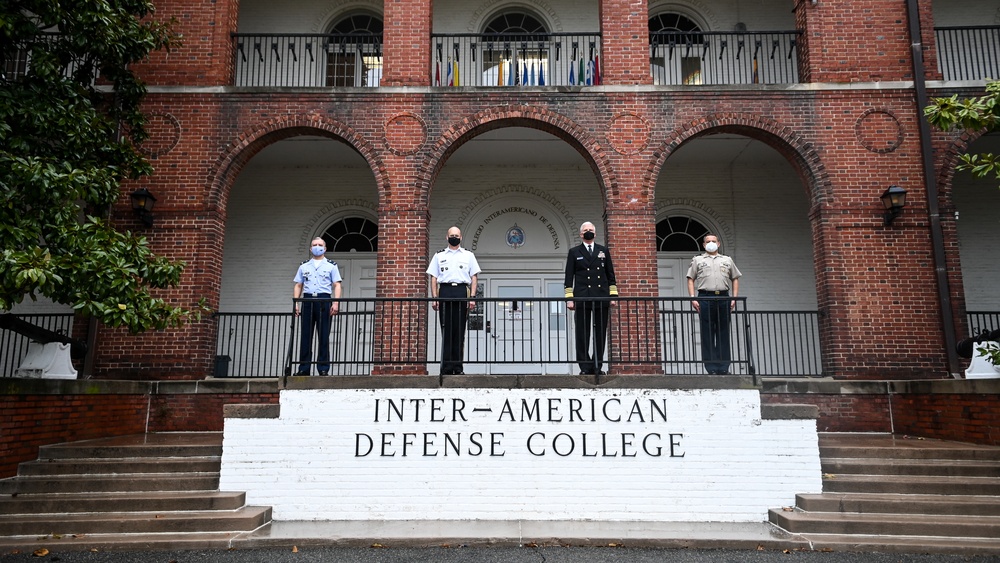 USSOUTHCOM Commander Admiral Faller visits the IADC