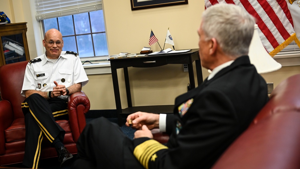 USSOUTHCOM Commander Admiral Faller visits the IADC