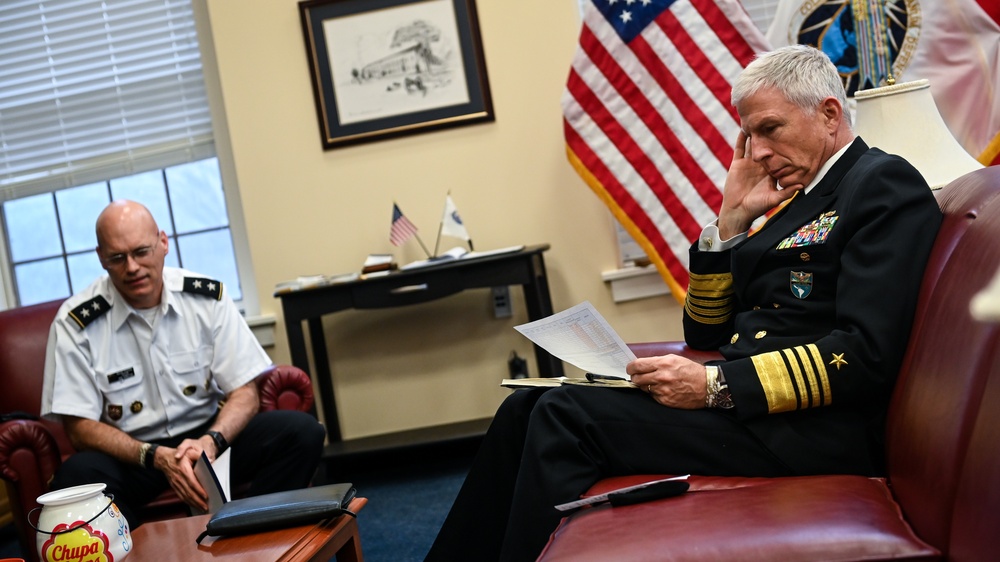 USSOUTHCOM Commander Admiral Faller visits the IADC