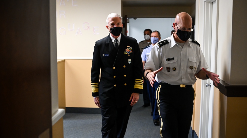 USSOUTHCOM Commander Admiral Faller visits the IADC