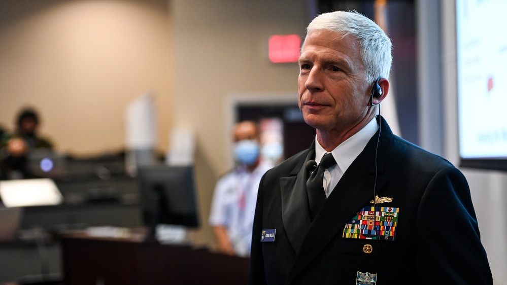 USSOUTHCOM Commander Admiral Faller visits the IADC