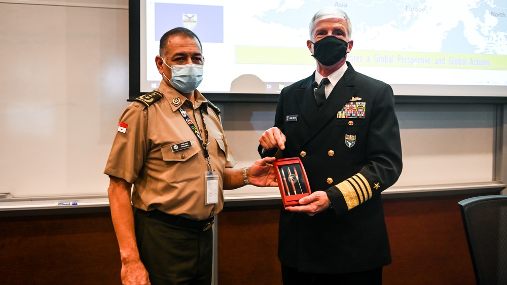 USSOUTHCOM Commander Admiral Faller visits the IADC