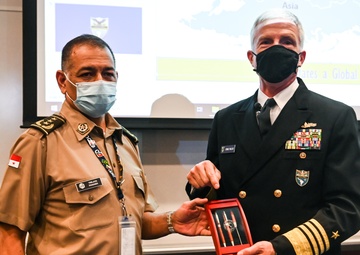 USSOUTHCOM Commander Admiral Faller visits the IADC