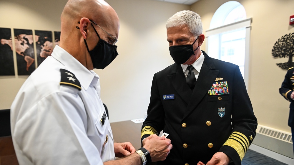 USSOUTHCOM Commander Admiral Faller visits the IADC