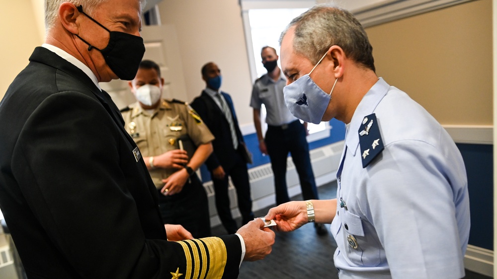 USSOUTHCOM Commander Admiral Faller visits the IADC