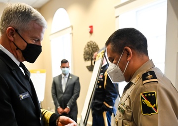 USSOUTHCOM Commander Admiral Faller visits the IADC