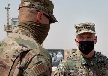 U.S. Transportation Command commander recognizes 386 AEW Airmen