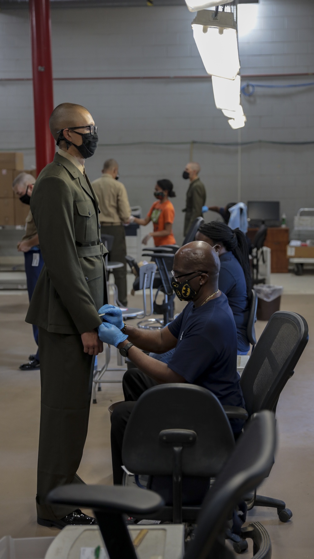 Delta Company Clothing Issue