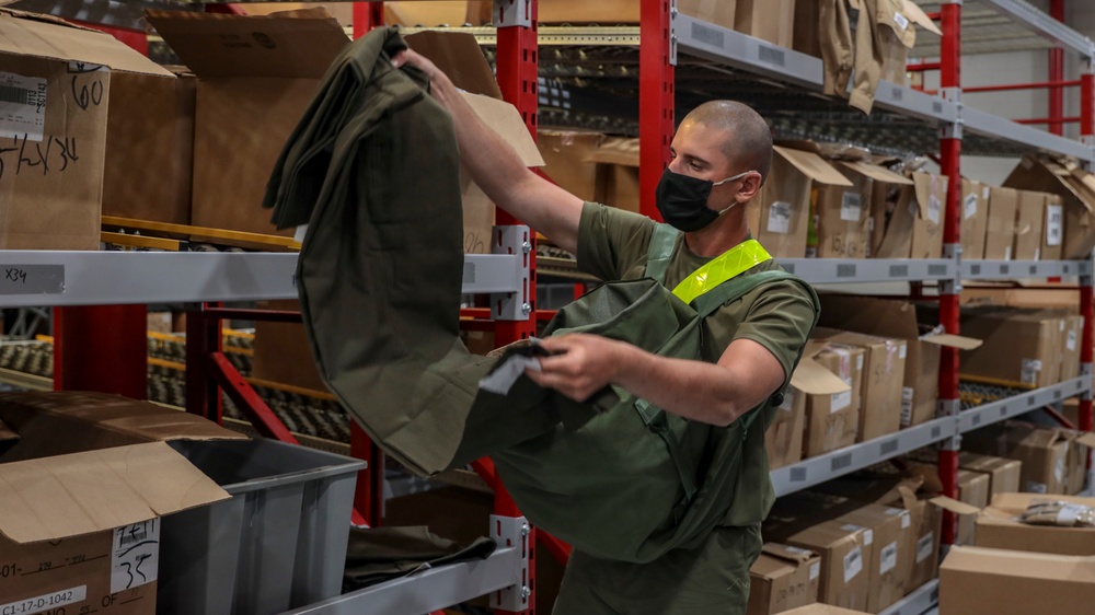 Delta Company Clothing Issue