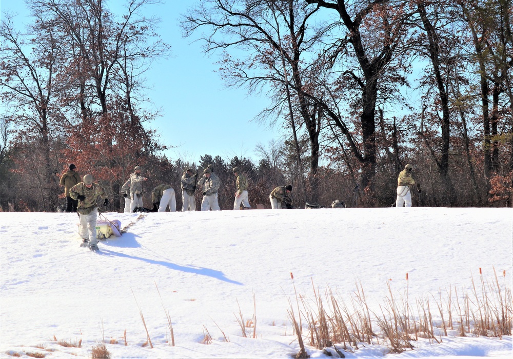 Fort McCoy CWOC class 21-04 students conduct field training at South Post training area