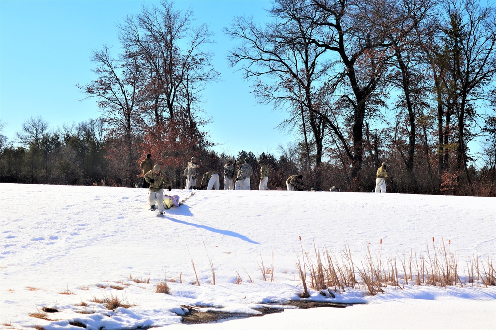 Fort McCoy CWOC class 21-04 students conduct field training at South Post training area