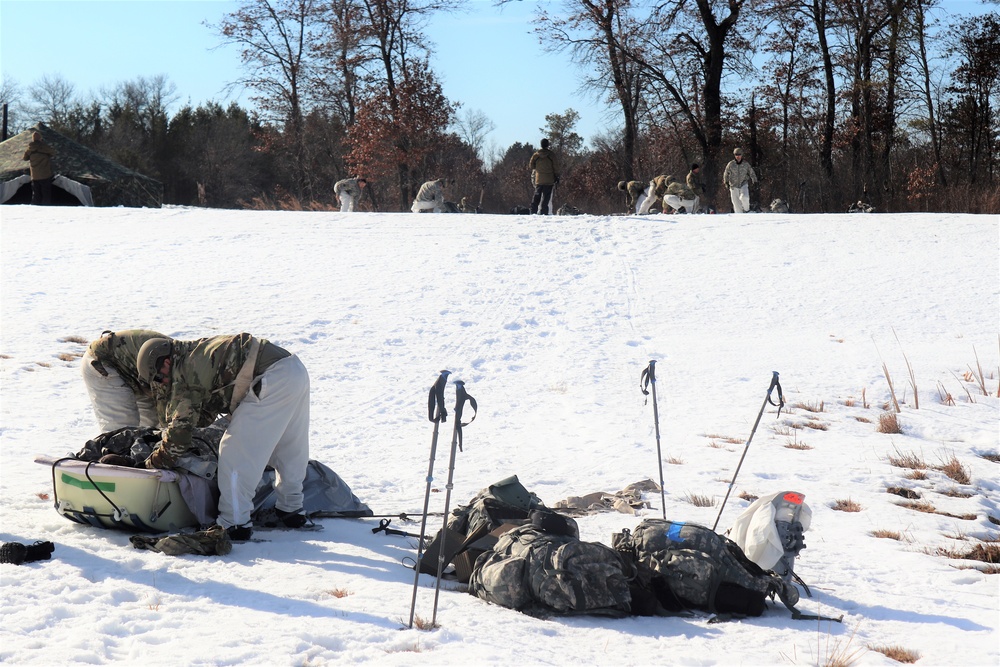 Fort McCoy CWOC class 21-04 students conduct field training at South Post training area