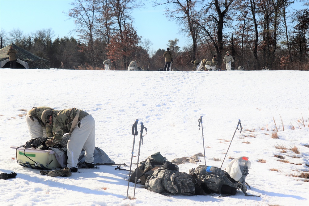 Fort McCoy CWOC class 21-04 students conduct field training at South Post training area