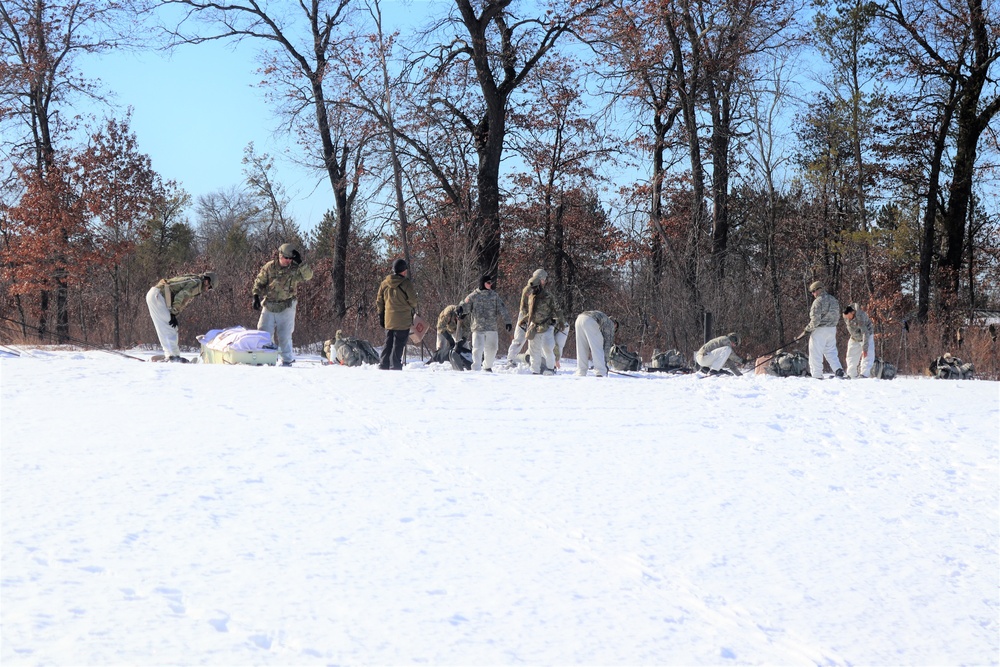 Fort McCoy CWOC class 21-04 students conduct field training at South Post training area
