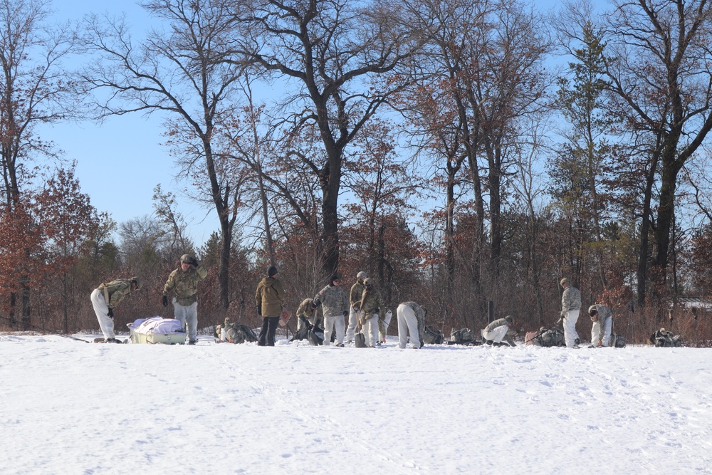 Fort McCoy CWOC class 21-04 students conduct field training at South Post training area