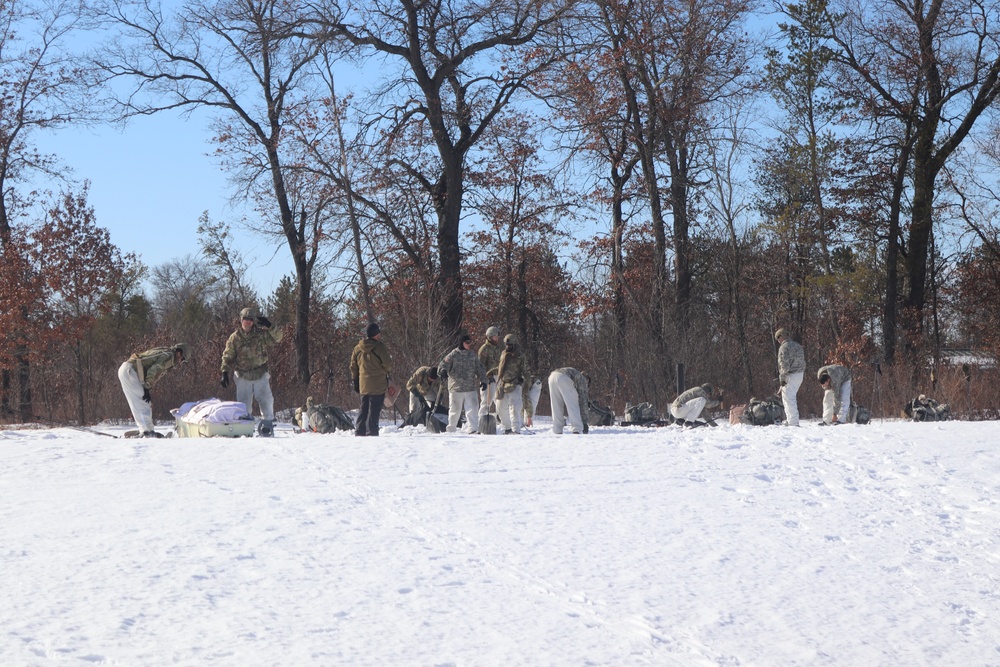 Fort McCoy CWOC class 21-04 students conduct field training at South Post training area