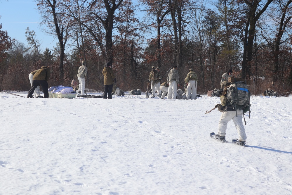 Fort McCoy CWOC class 21-04 students conduct field training at South Post training area