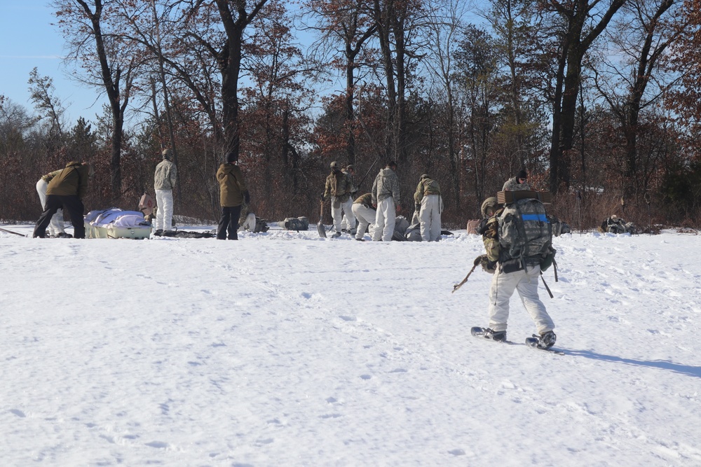 Fort McCoy CWOC class 21-04 students conduct field training at South Post training area