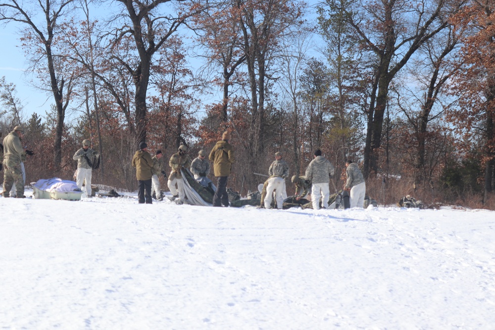 Fort McCoy CWOC class 21-04 students conduct field training at South Post training area
