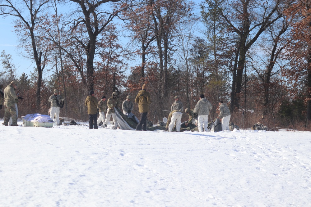 Fort McCoy CWOC class 21-04 students conduct field training at South Post training area