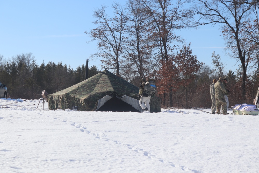 Fort McCoy CWOC class 21-04 students conduct field training at South Post training area