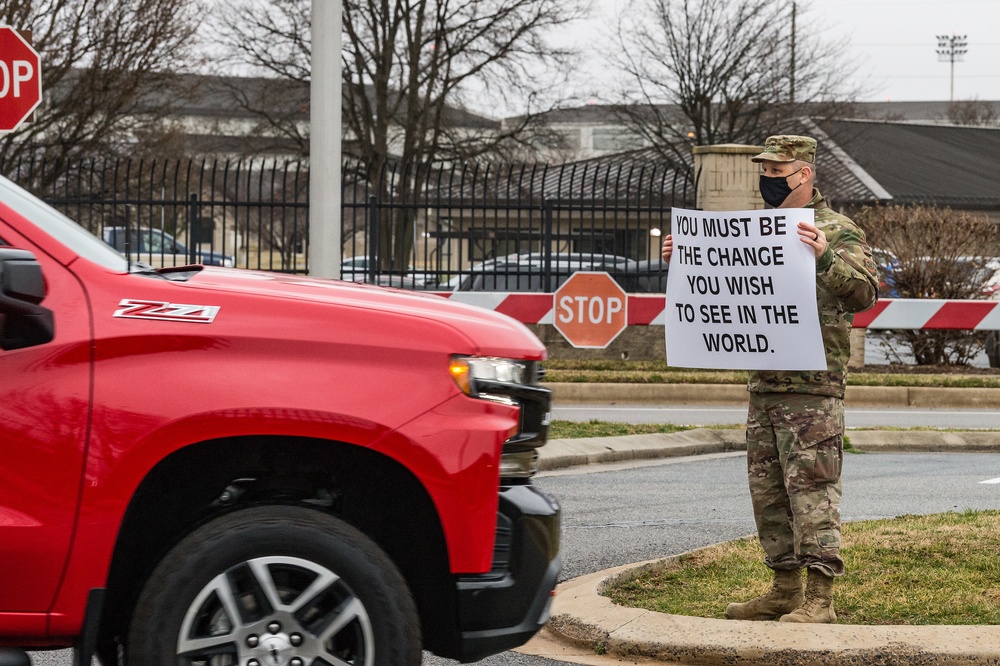 Team Dover spreads positive affirmations