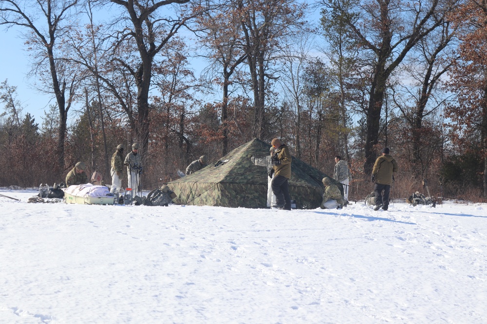 Fort McCoy CWOC class 21-04 students conduct field training at South Post training area