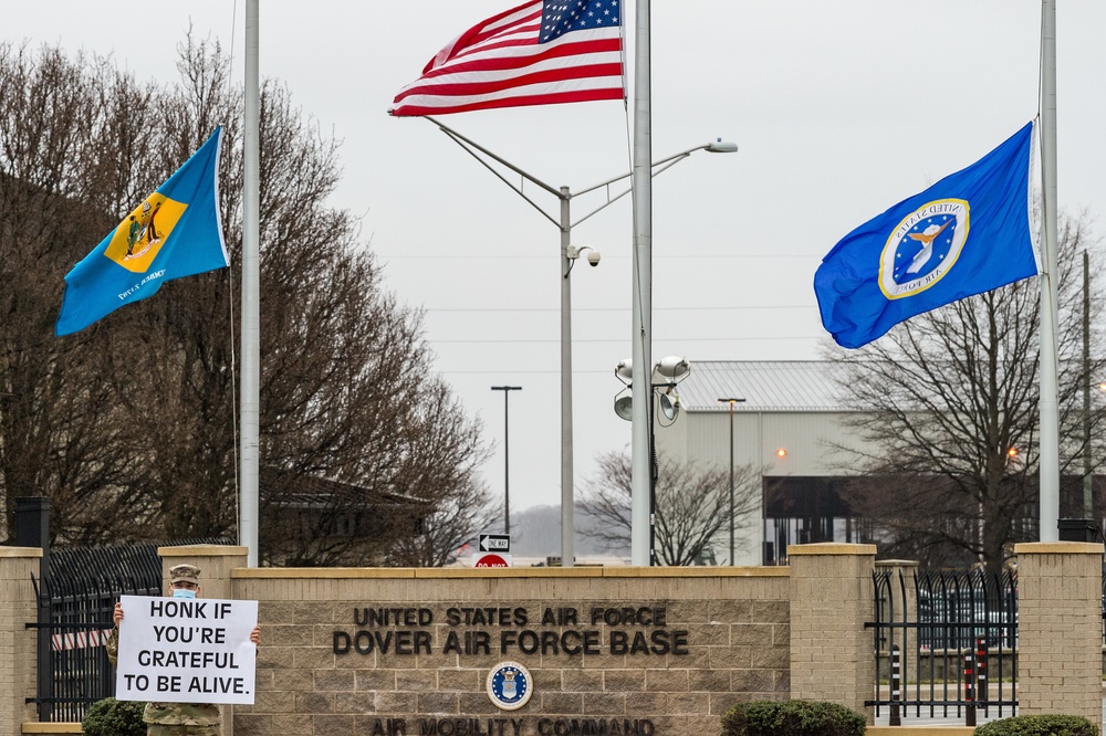 Team Dover spreads positive affirmations