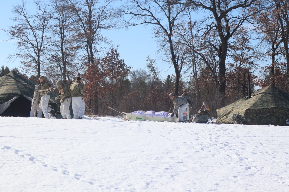 Fort McCoy CWOC class 21-04 students conduct field training at South Post training area
