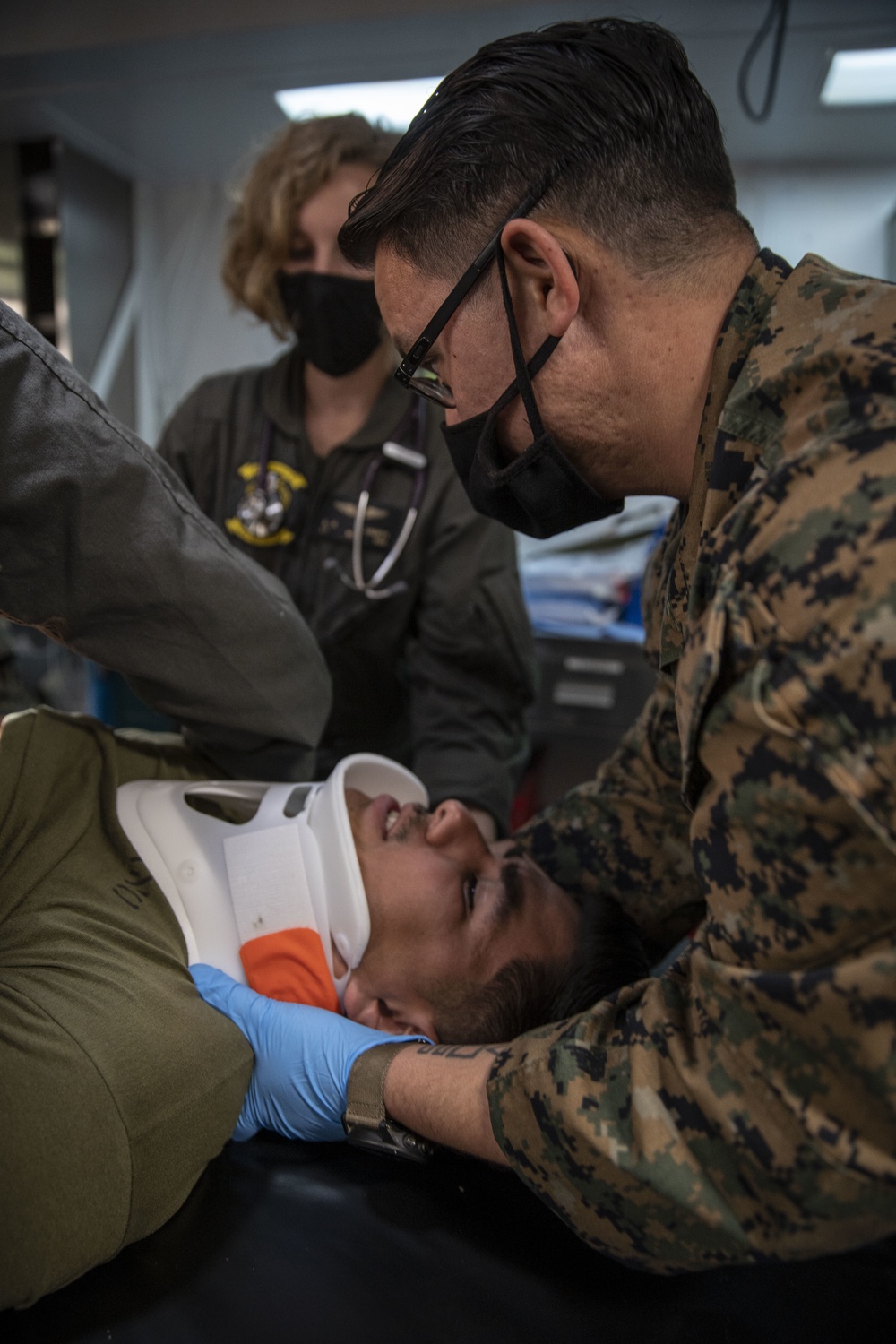 DVIDS - Images - 11th MEU Mass Casualty Drill [Image 12 of 14]