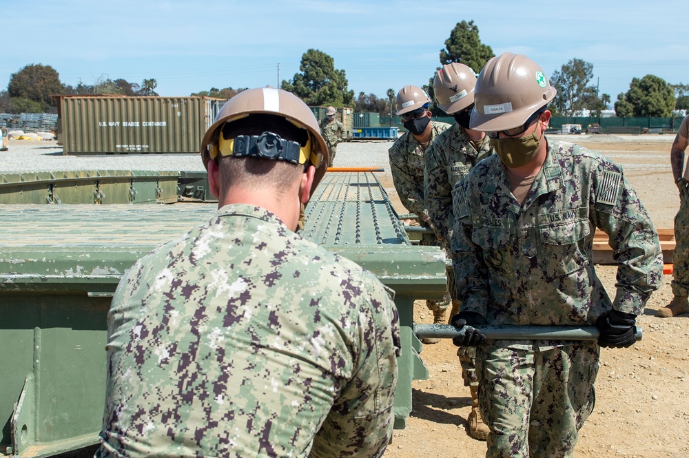 Seabees Train to Bridge the Gap