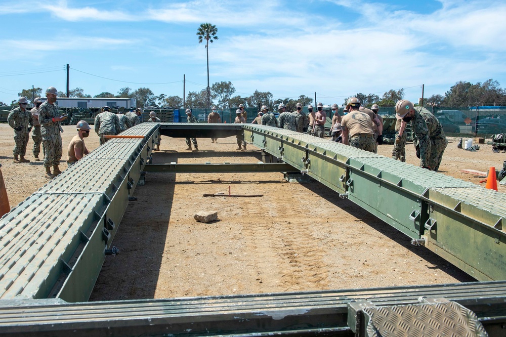 Seabees Train to Bridge the Gap