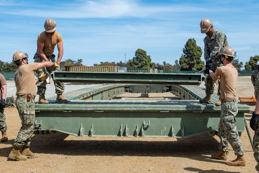 Seabees Train to Bridge the Gap