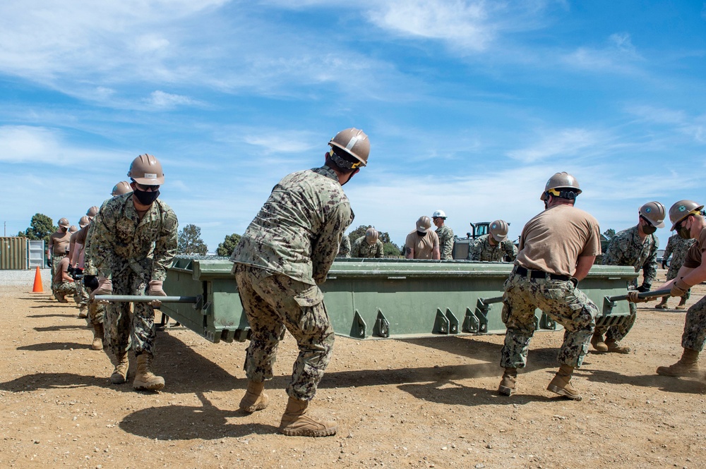 Seabees Train to Bridge the Gap