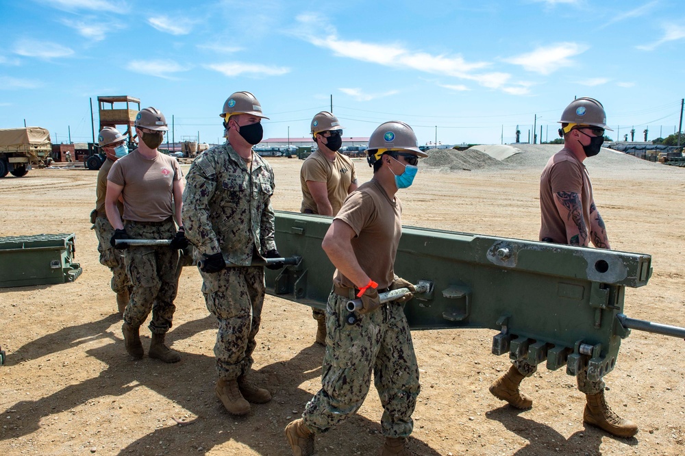 Seabees Train to Bridge the Gap