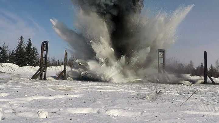 Iceman Spark EOD Snow mitigation experiment
