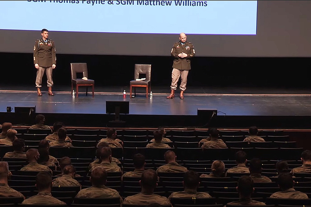 Medal of Honor recipients provide insight to cadets