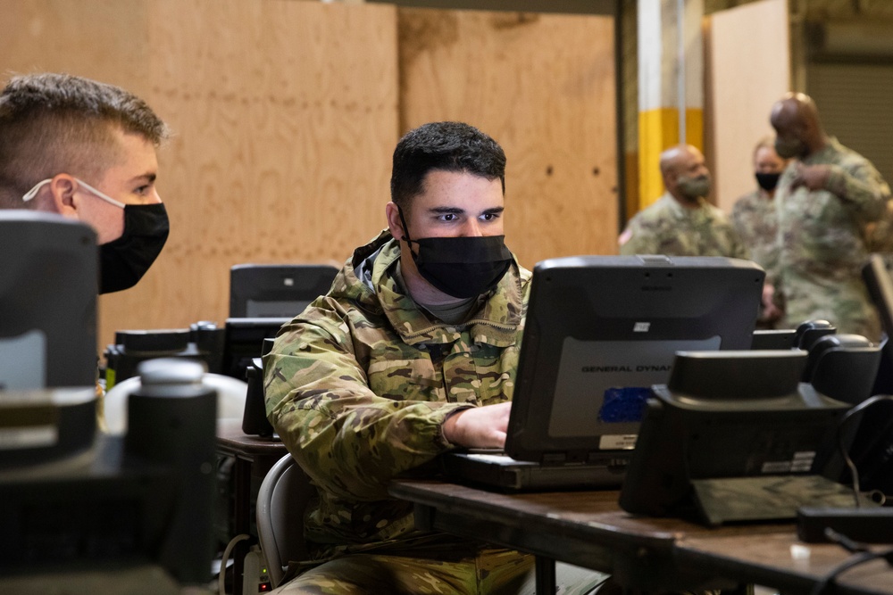 U.S. Army Communications-Electronics Command visits Lancer Brigade