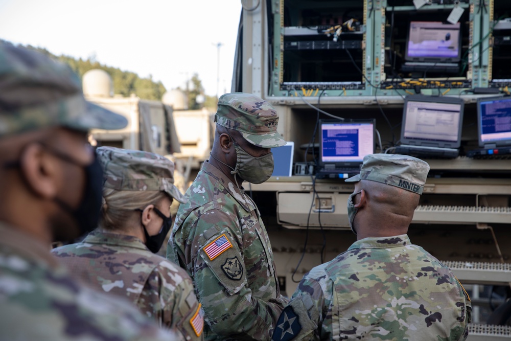 U.S. Army Communications-Electronics Command visits Lancer Brigade