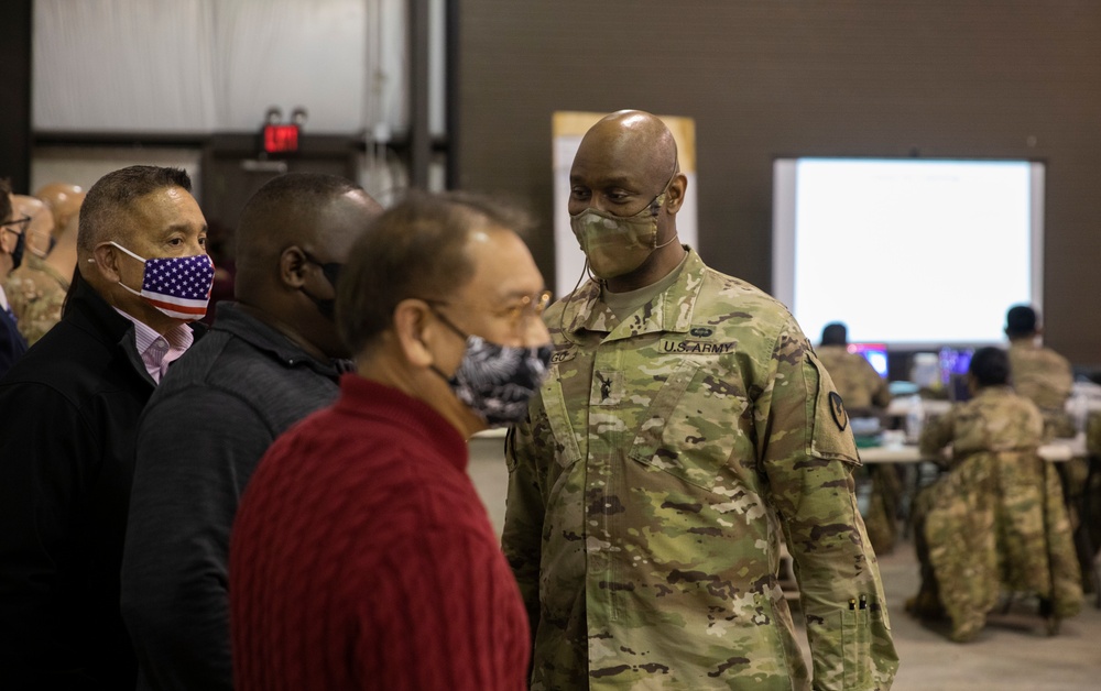 U.S. Army Communications-Electronics Command visits Lancer Brigade