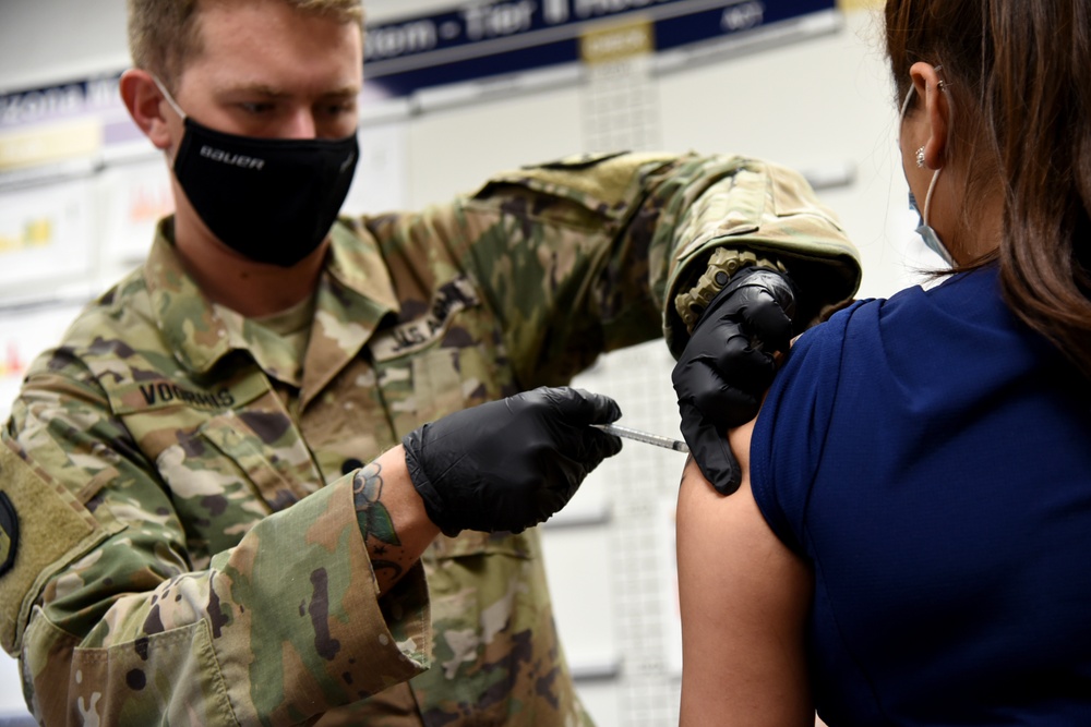 AZNG provides vaccinations at ADOC