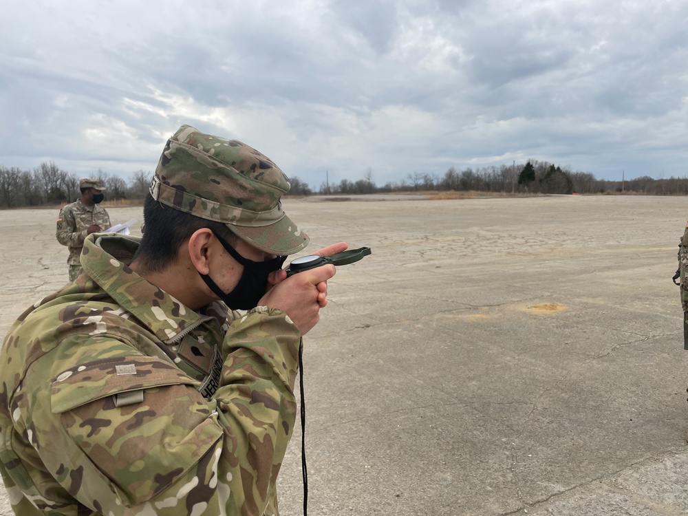 1st Theater Sustainment Command conducts Land Navigation training
