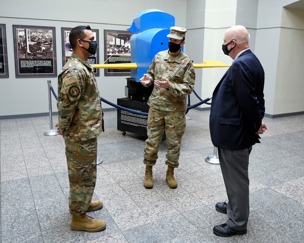 Secretary of the Air Force John Roth visits Wright-Patterson Air Force Base