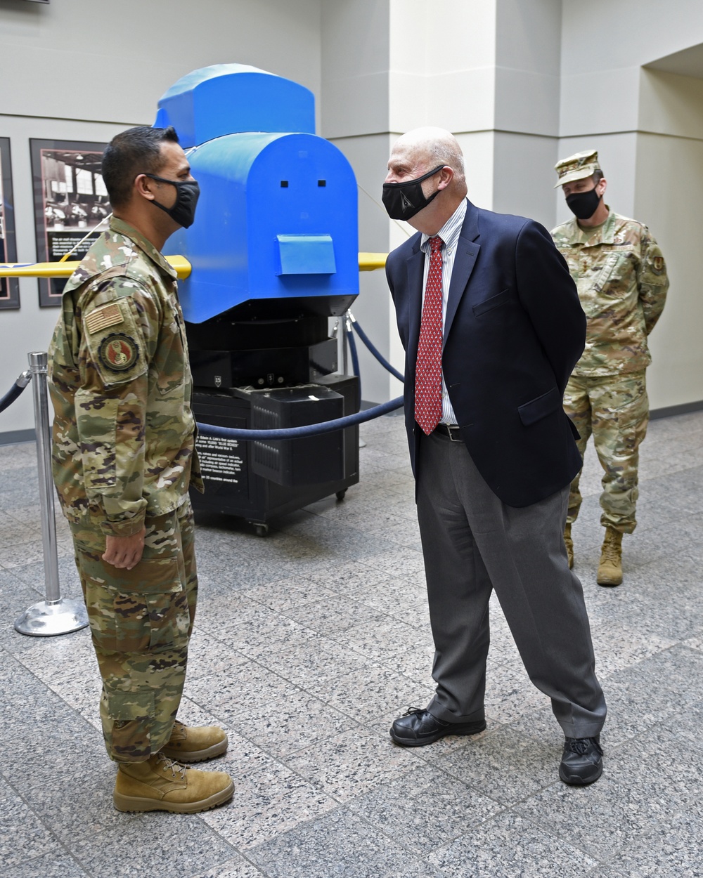 Secretary of the Air Force John Roth visits Wright-Patterson Air Force Base