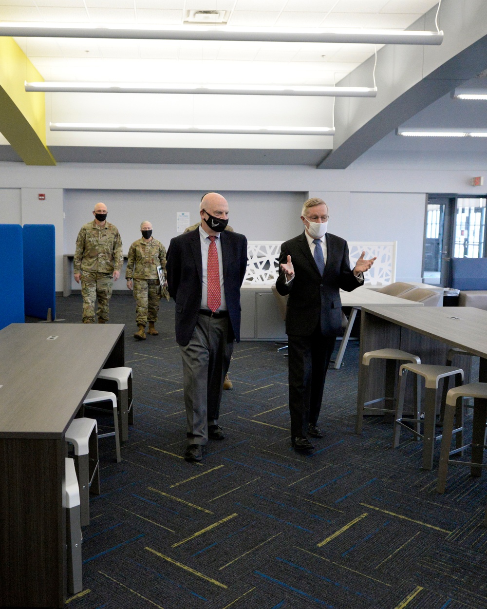 Secretary of the Air Force John Roth visits Wright-Patterson Air Force Base