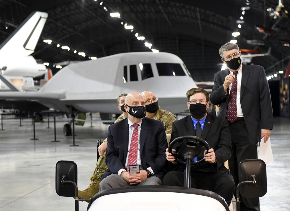 Secretary of the Air Force John Roth visits Wright-Patterson Air Force Base