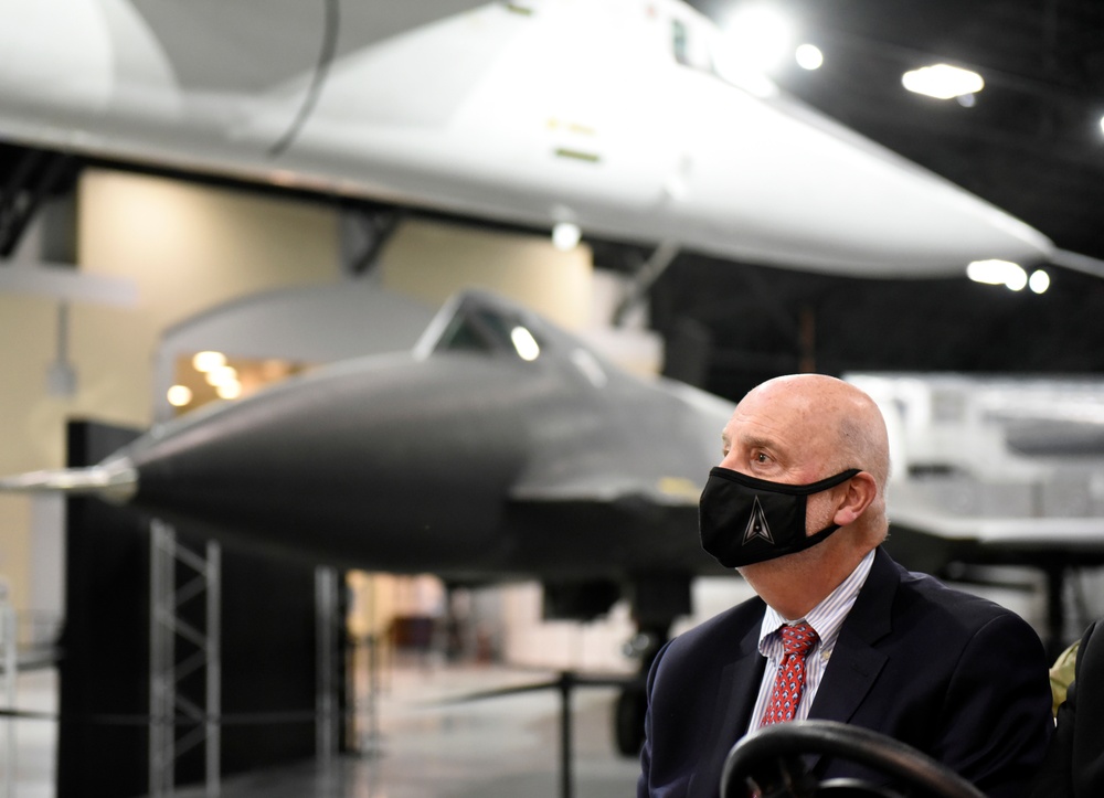 Secretary of the Air Force John Roth visits Wright-Patterson Air Force Base